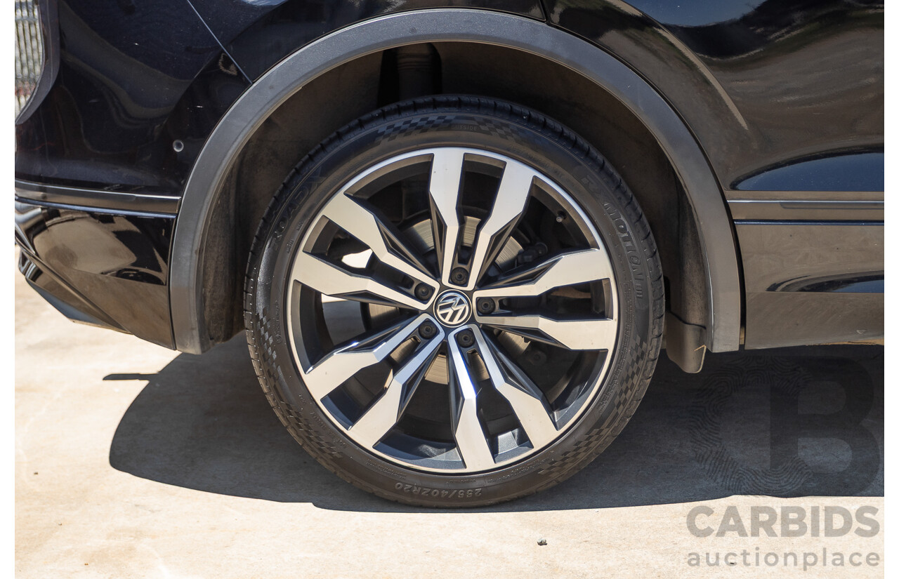 7/2019 Volkswagen Tiguan 132 TSI R-Line Edition (AWD) 5NA MY19 4D Wagon Deep Black Pearl Turbo 2.0L