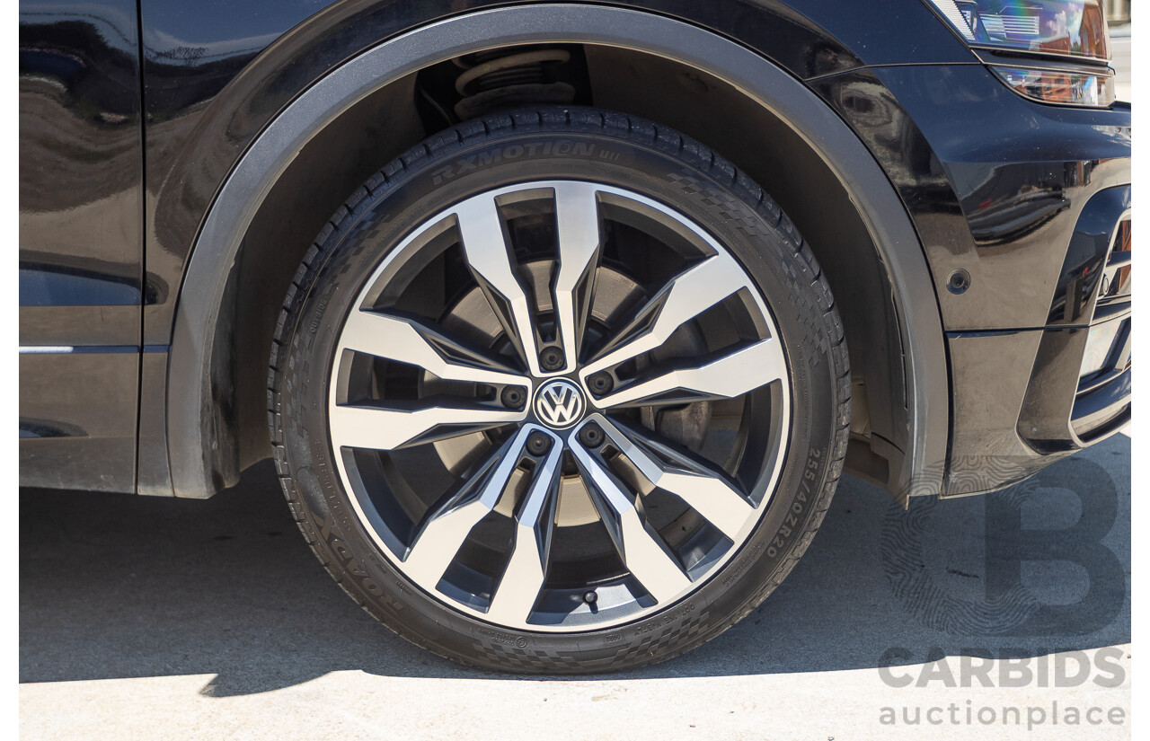 7/2019 Volkswagen Tiguan 132 TSI R-Line Edition (AWD) 5NA MY19 4D Wagon Deep Black Pearl Turbo 2.0L