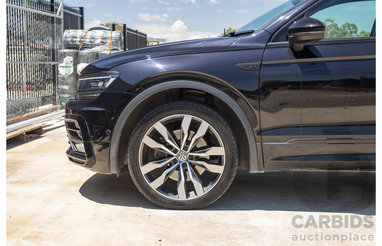 7/2019 Volkswagen Tiguan 132 TSI R-Line Edition (AWD) 5NA MY19 4D Wagon Deep Black Pearl Turbo 2.0L