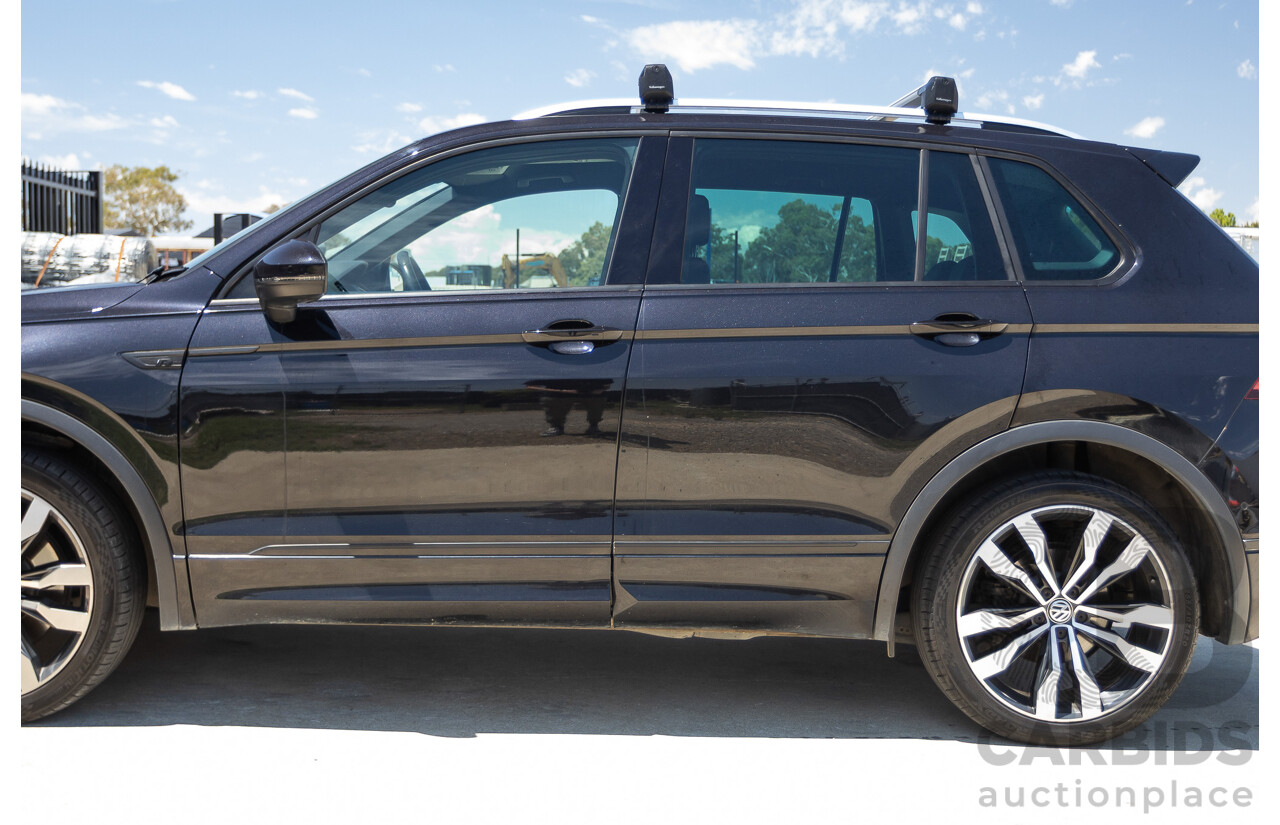 7/2019 Volkswagen Tiguan 132 TSI R-Line Edition (AWD) 5NA MY19 4D Wagon Deep Black Pearl Turbo 2.0L