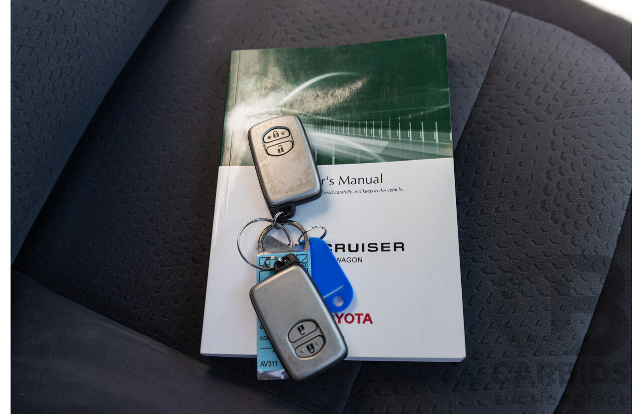 1/2012 Toyota Landcruiser GXL (4x4) VDJ200R 09 Upgrade 4d Wagon Magnetic Grey Metallic Turbo Diesel V8 4.5L