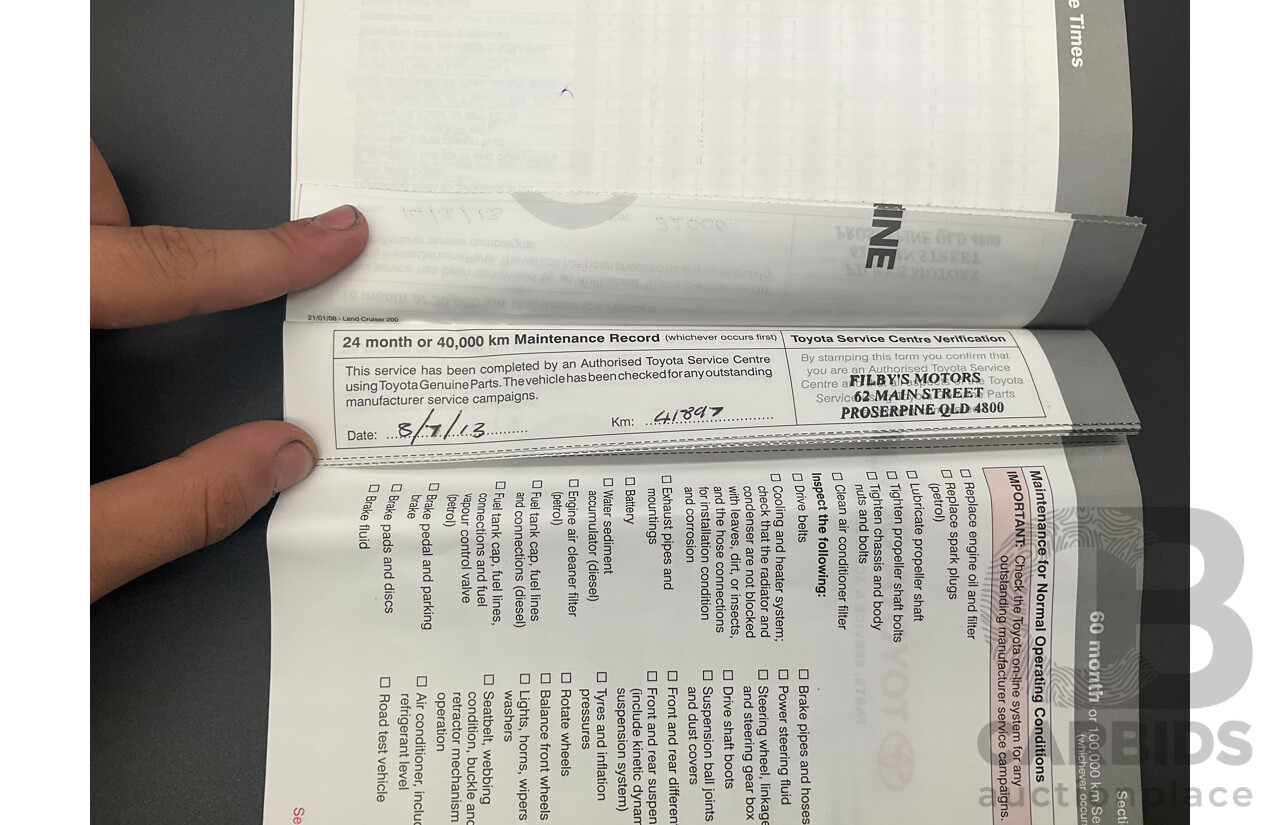 1/2012 Toyota Landcruiser GXL (4x4) VDJ200R 09 Upgrade 4d Wagon Magnetic Grey Metallic Turbo Diesel V8 4.5L