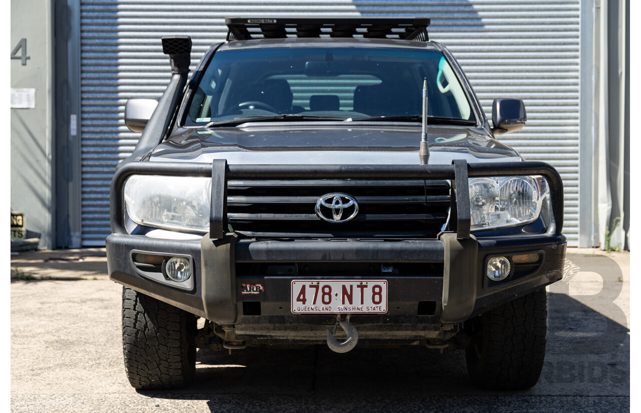 1/2012 Toyota Landcruiser GXL (4x4) VDJ200R 09 Upgrade 4d Wagon Magnetic Grey Metallic Turbo Diesel V8 4.5L