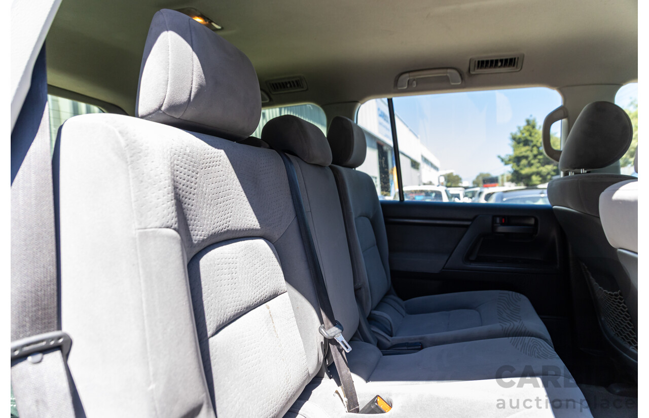 1/2012 Toyota Landcruiser GXL (4x4) VDJ200R 09 Upgrade 4d Wagon Magnetic Grey Metallic Turbo Diesel V8 4.5L