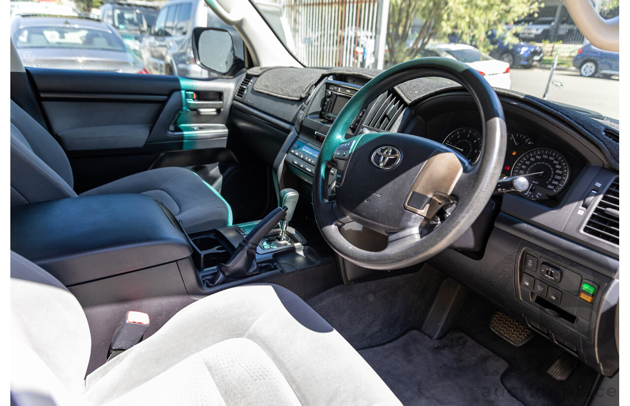 1/2012 Toyota Landcruiser GXL (4x4) VDJ200R 09 Upgrade 4d Wagon Magnetic Grey Metallic Turbo Diesel V8 4.5L