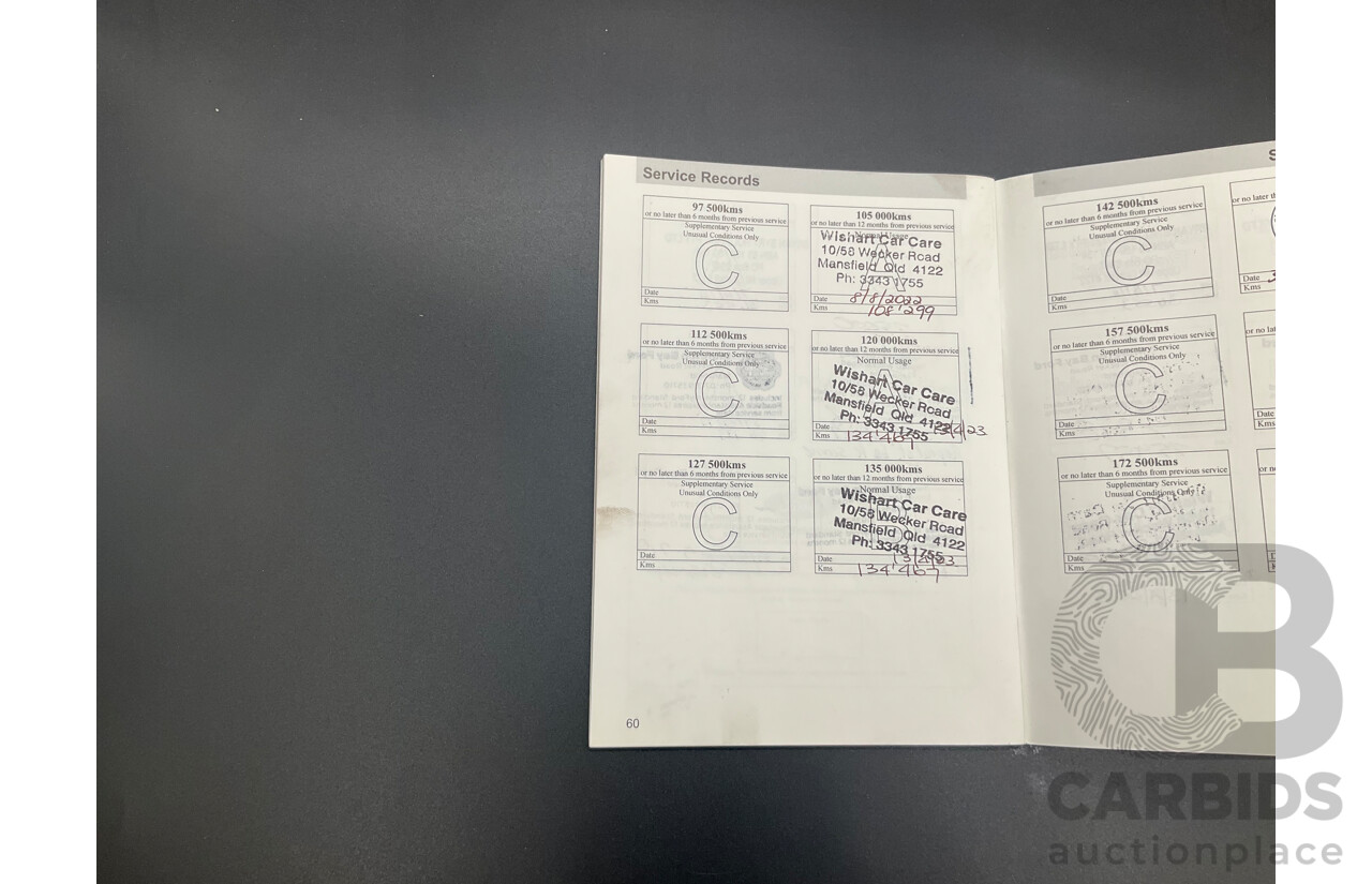 8/2010 Ford Falcon FG XR6 50TH Anniversary FG Upgrade Utility Lightning Strike Silver Metallic Turbo 4.0L