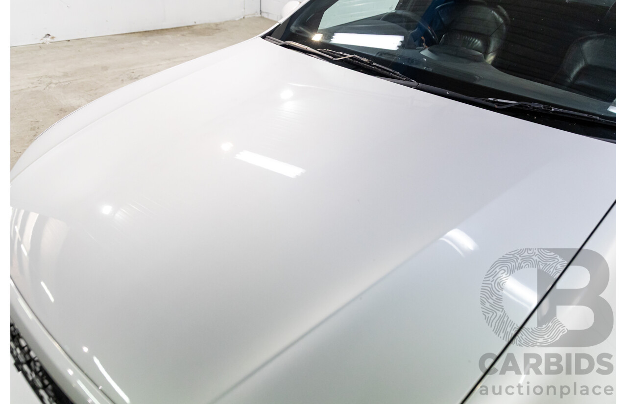 8/2010 Ford Falcon FG XR6 50TH Anniversary FG Upgrade Utility Lightning Strike Silver Metallic Turbo 4.0L