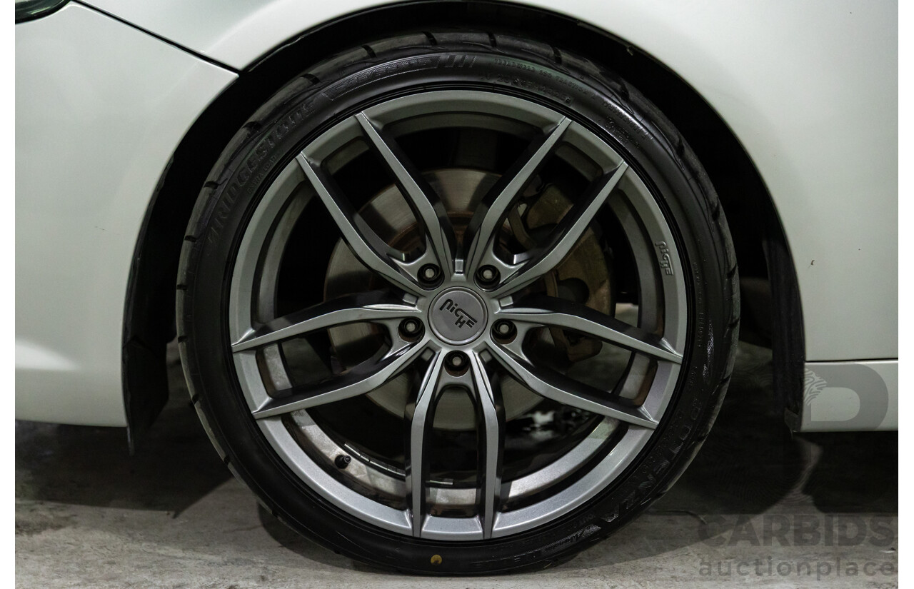 8/2010 Ford Falcon FG XR6 50TH Anniversary FG Upgrade Utility Lightning Strike Silver Metallic Turbo 4.0L