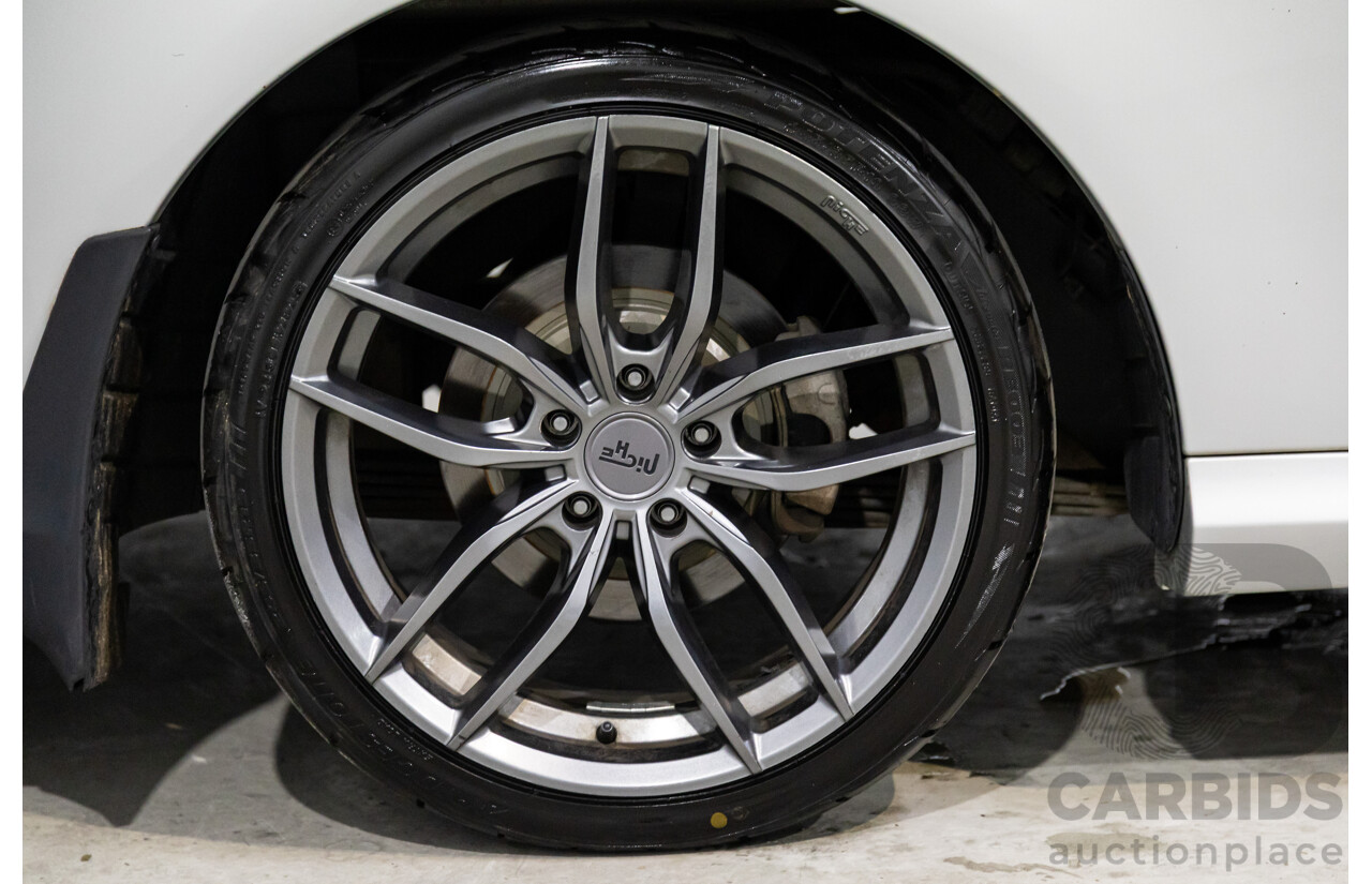 8/2010 Ford Falcon FG XR6 50TH Anniversary FG Upgrade Utility Lightning Strike Silver Metallic Turbo 4.0L