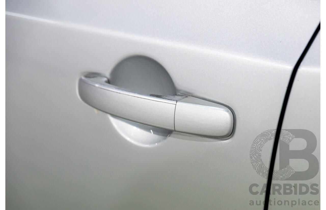 8/2010 Ford Falcon FG XR6 50TH Anniversary FG Upgrade Utility Lightning Strike Silver Metallic Turbo 4.0L