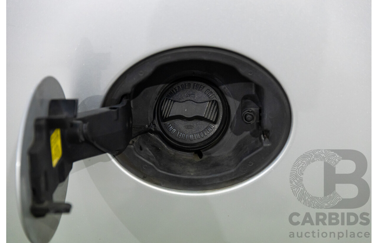 8/2010 Ford Falcon FG XR6 50TH Anniversary FG Upgrade Utility Lightning Strike Silver Metallic Turbo 4.0L