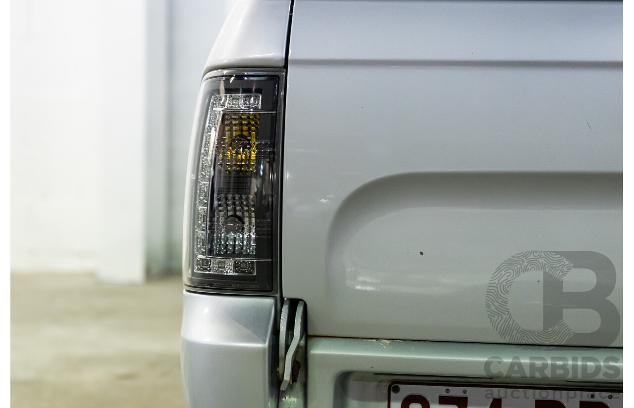 8/2010 Ford Falcon FG XR6 50TH Anniversary FG Upgrade Utility Lightning Strike Silver Metallic Turbo 4.0L