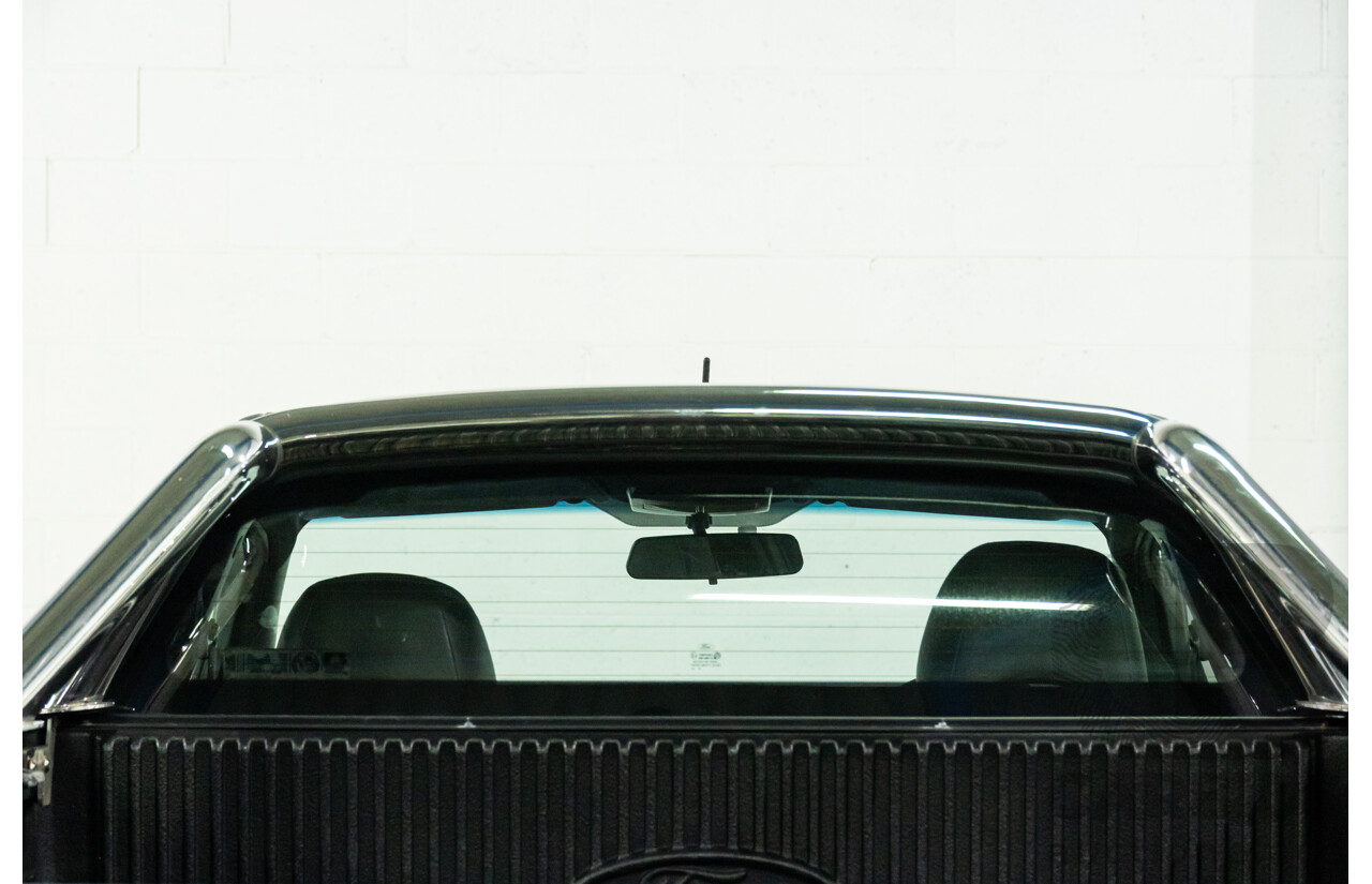 8/2010 Ford Falcon FG XR6 50TH Anniversary FG Upgrade Utility Lightning Strike Silver Metallic Turbo 4.0L