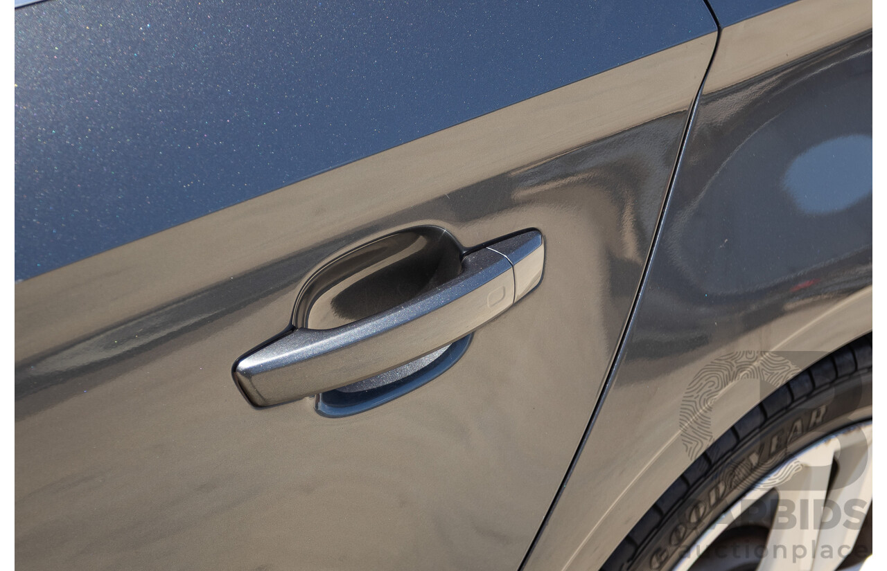 10/2014 Audi S3 2.0 TFSI Quattro (AWD) 8V MY14 4D Sedan Daytona Grey Pearl Turbo 2.0L