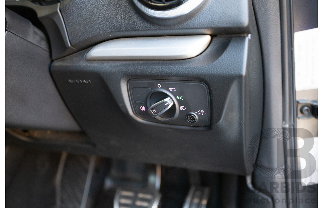 10/2014 Audi S3 2.0 TFSI Quattro (AWD) 8V MY14 4D Sedan Daytona Grey Pearl Turbo 2.0L