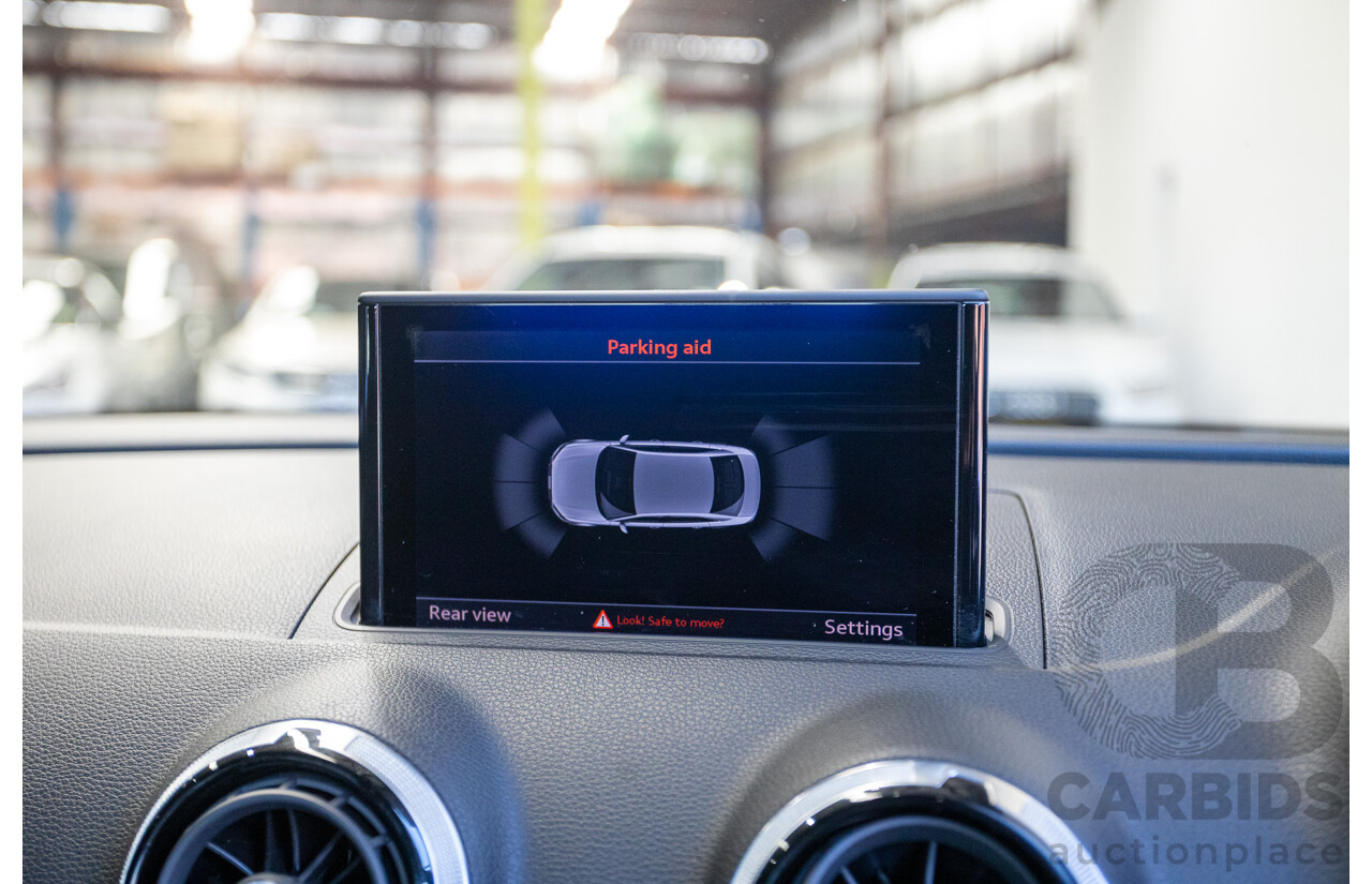 10/2014 Audi S3 2.0 TFSI Quattro (AWD) 8V MY14 4D Sedan Daytona Grey Pearl Turbo 2.0L