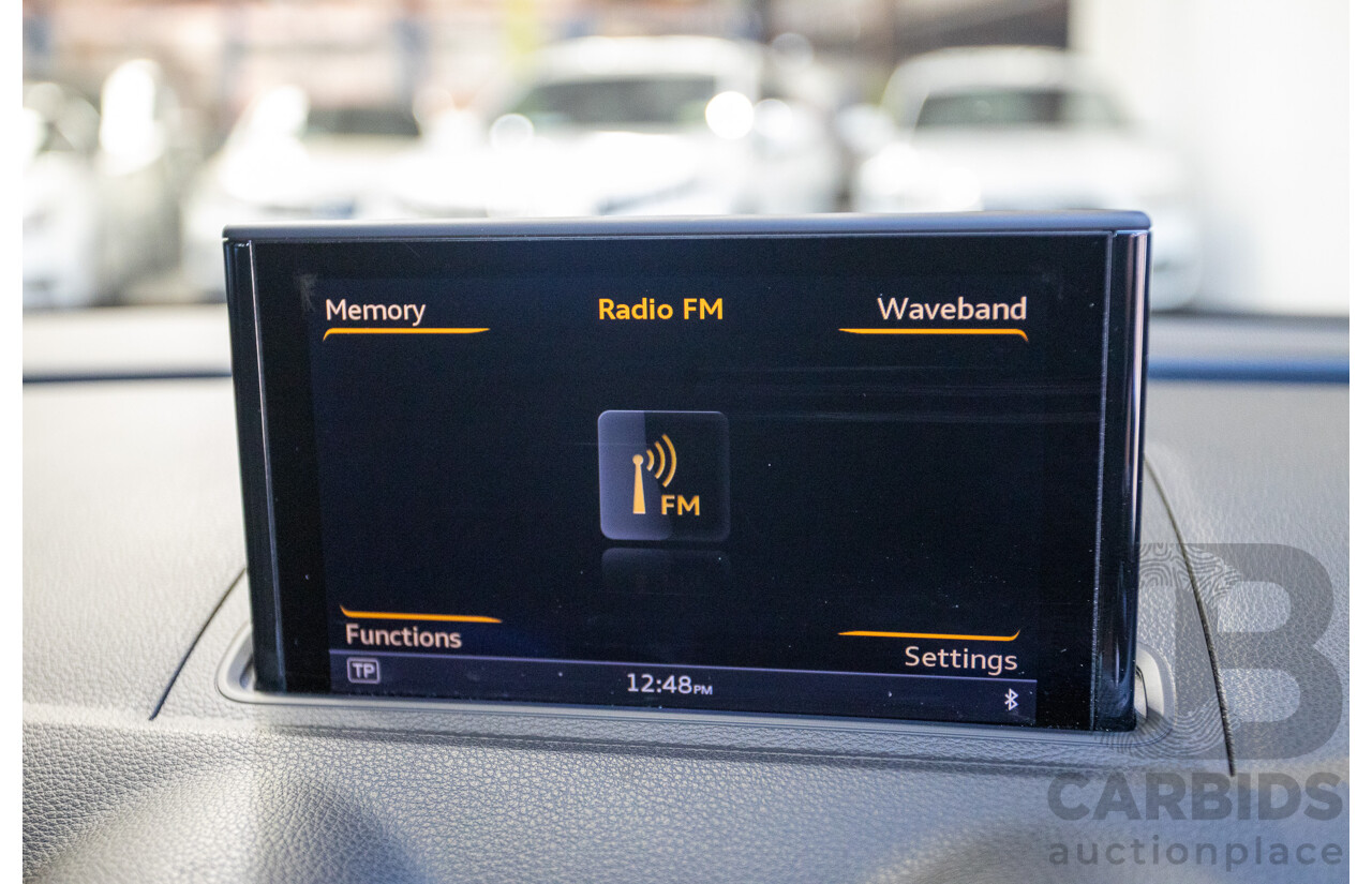 10/2014 Audi S3 2.0 TFSI Quattro (AWD) 8V MY14 4D Sedan Daytona Grey Pearl Turbo 2.0L