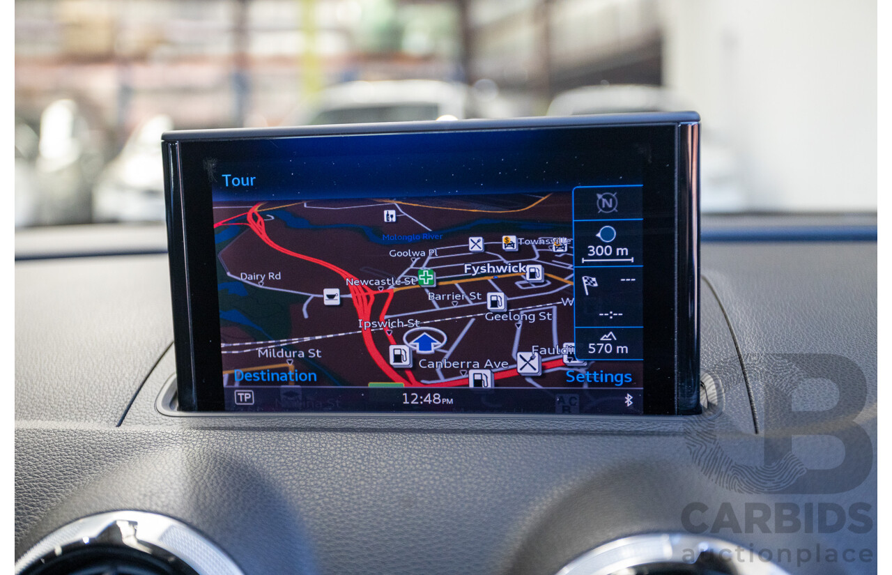 10/2014 Audi S3 2.0 TFSI Quattro (AWD) 8V MY14 4D Sedan Daytona Grey Pearl Turbo 2.0L