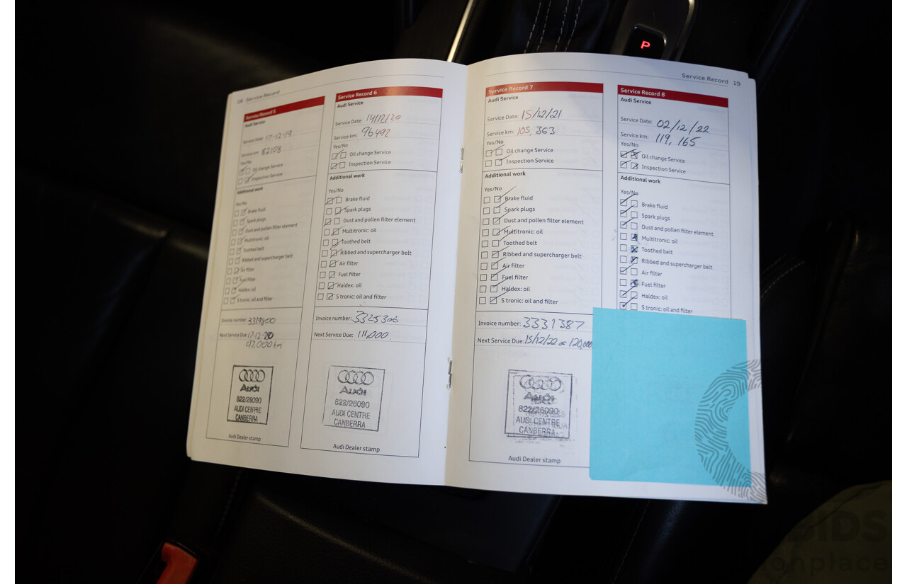 10/2014 Audi S3 2.0 TFSI Quattro (AWD) 8V MY14 4D Sedan Daytona Grey Pearl Turbo 2.0L