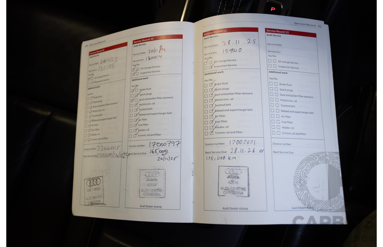 10/2014 Audi S3 2.0 TFSI Quattro (AWD) 8V MY14 4D Sedan Daytona Grey Pearl Turbo 2.0L