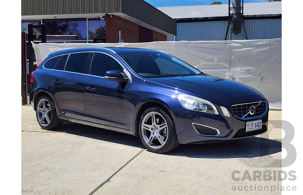 1/2013 Volvo V60 D3 F MY12 4d Wagon Blue 2.0L