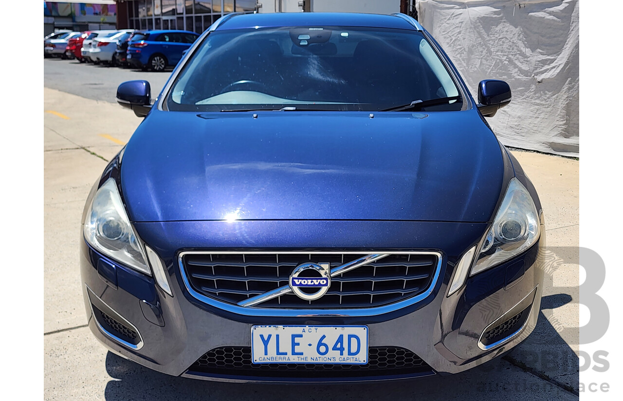 1/2013 Volvo V60 D3 F MY12 4d Wagon Blue 2.0L