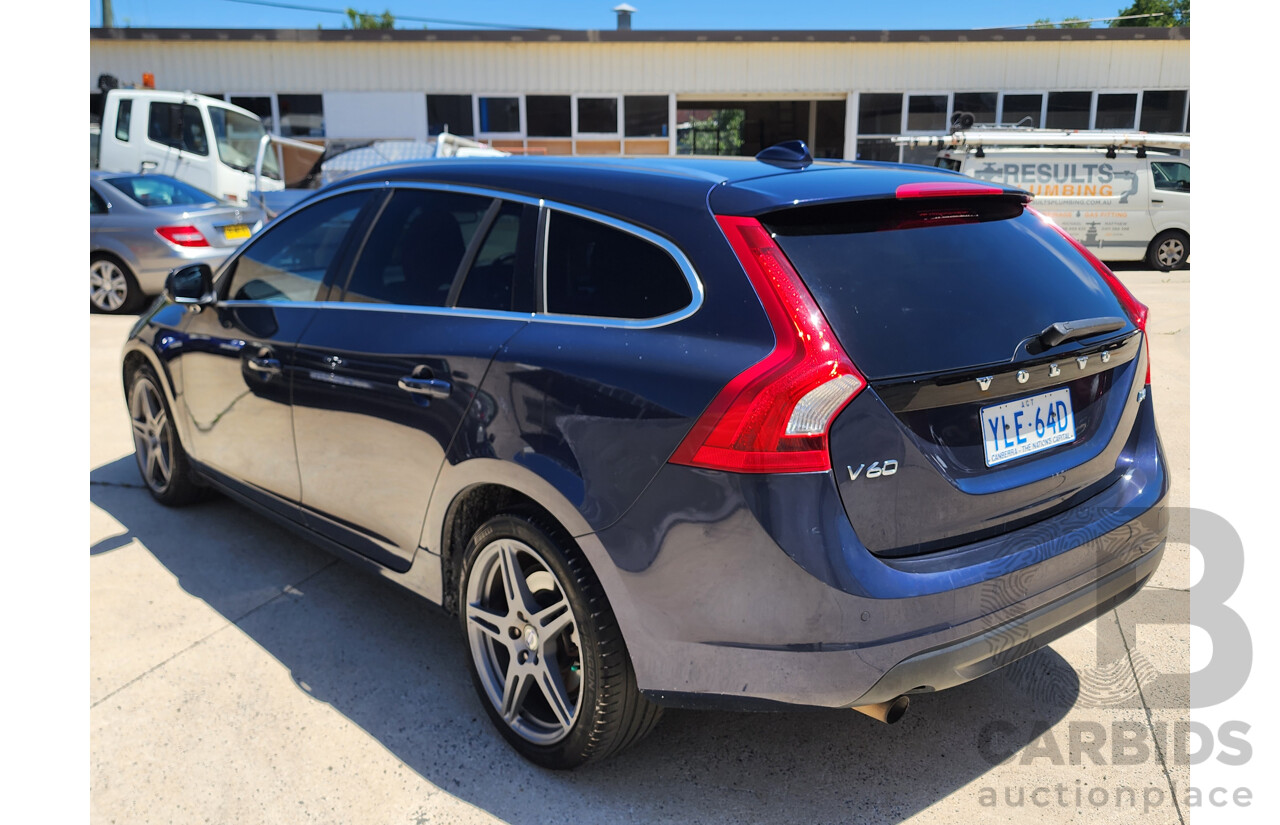 1/2013 Volvo V60 D3 F MY12 4d Wagon Blue 2.0L