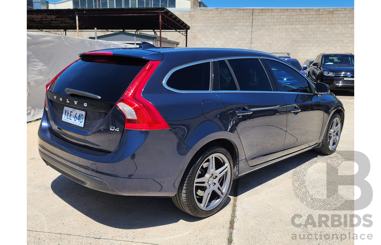 1/2013 Volvo V60 D3 F MY12 4d Wagon Blue 2.0L