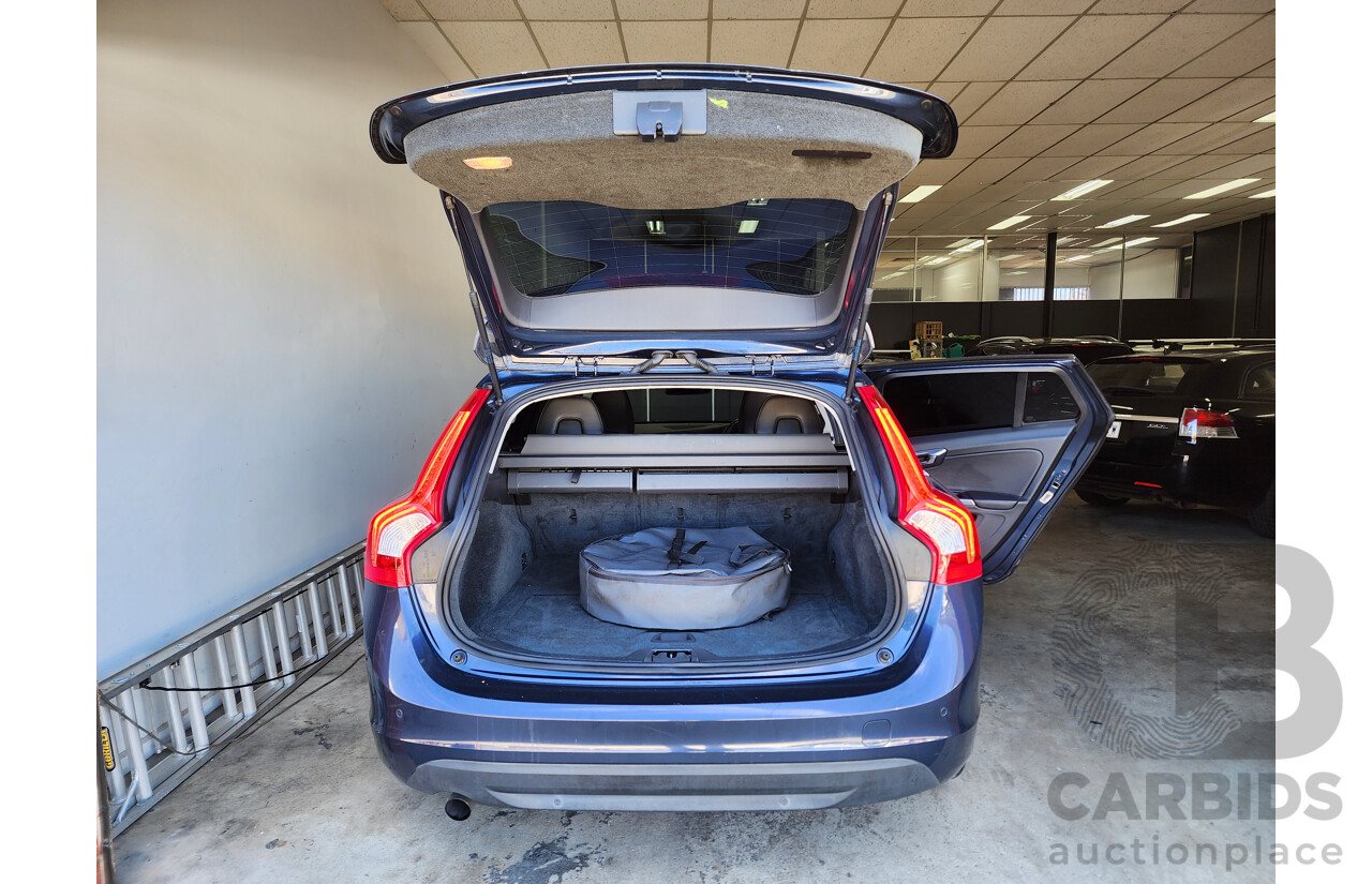1/2013 Volvo V60 D3 F MY12 4d Wagon Blue 2.0L