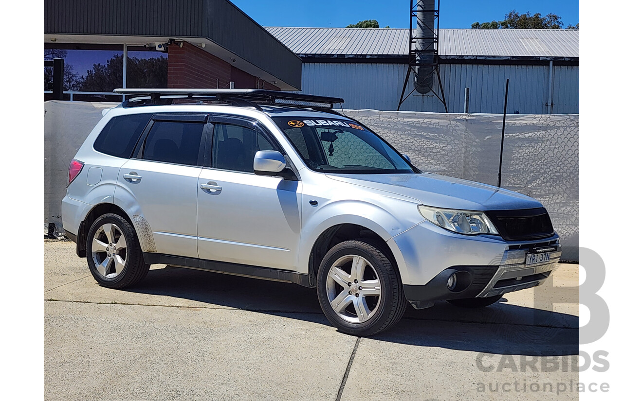 9/2009 Subaru Forester XS MY10 4d Wagon Silver 2.5L