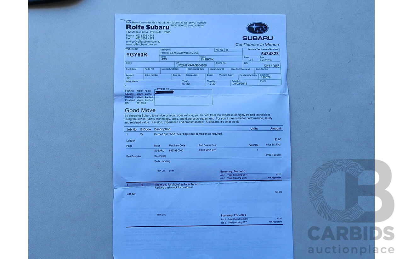 9/2009 Subaru Forester XS MY10 4d Wagon Silver 2.5L