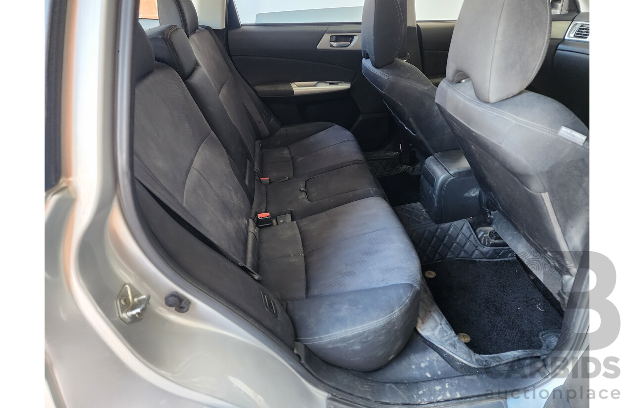 9/2009 Subaru Forester XS MY10 4d Wagon Silver 2.5L