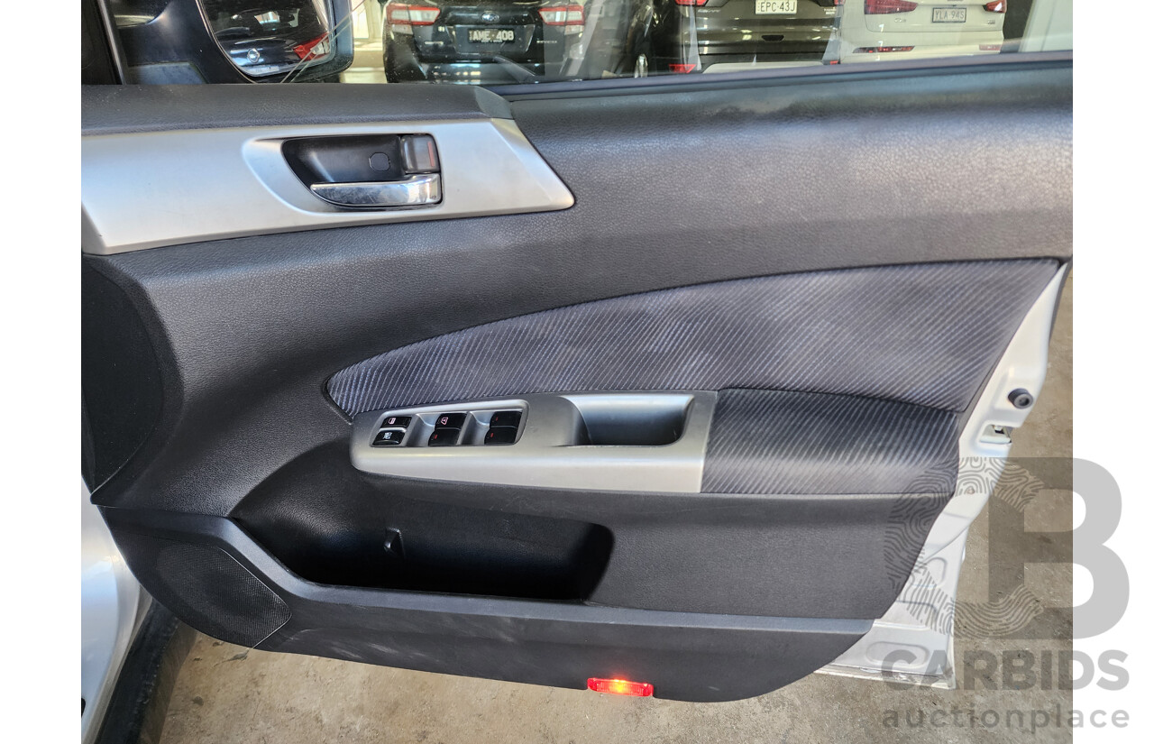 9/2009 Subaru Forester XS MY10 4d Wagon Silver 2.5L