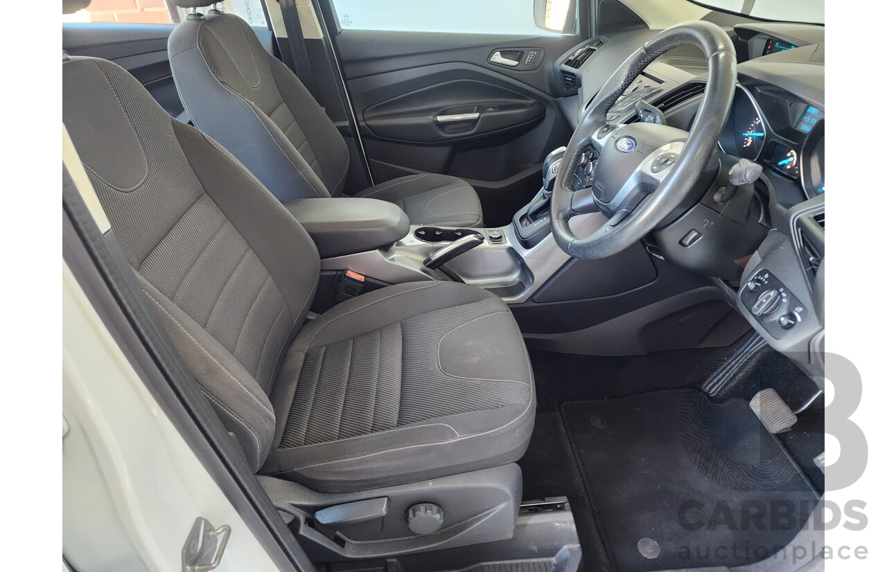 4/2015 Ford Kuga Ambiente (fwd) TF MK 2 4d Wagon White 1.5L