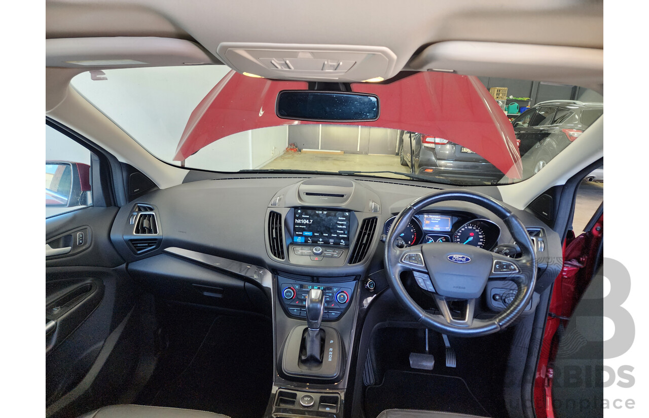 2/2017 Ford Escape Titanium AWD ZG 4d Wagon Red Turbo 2.0L