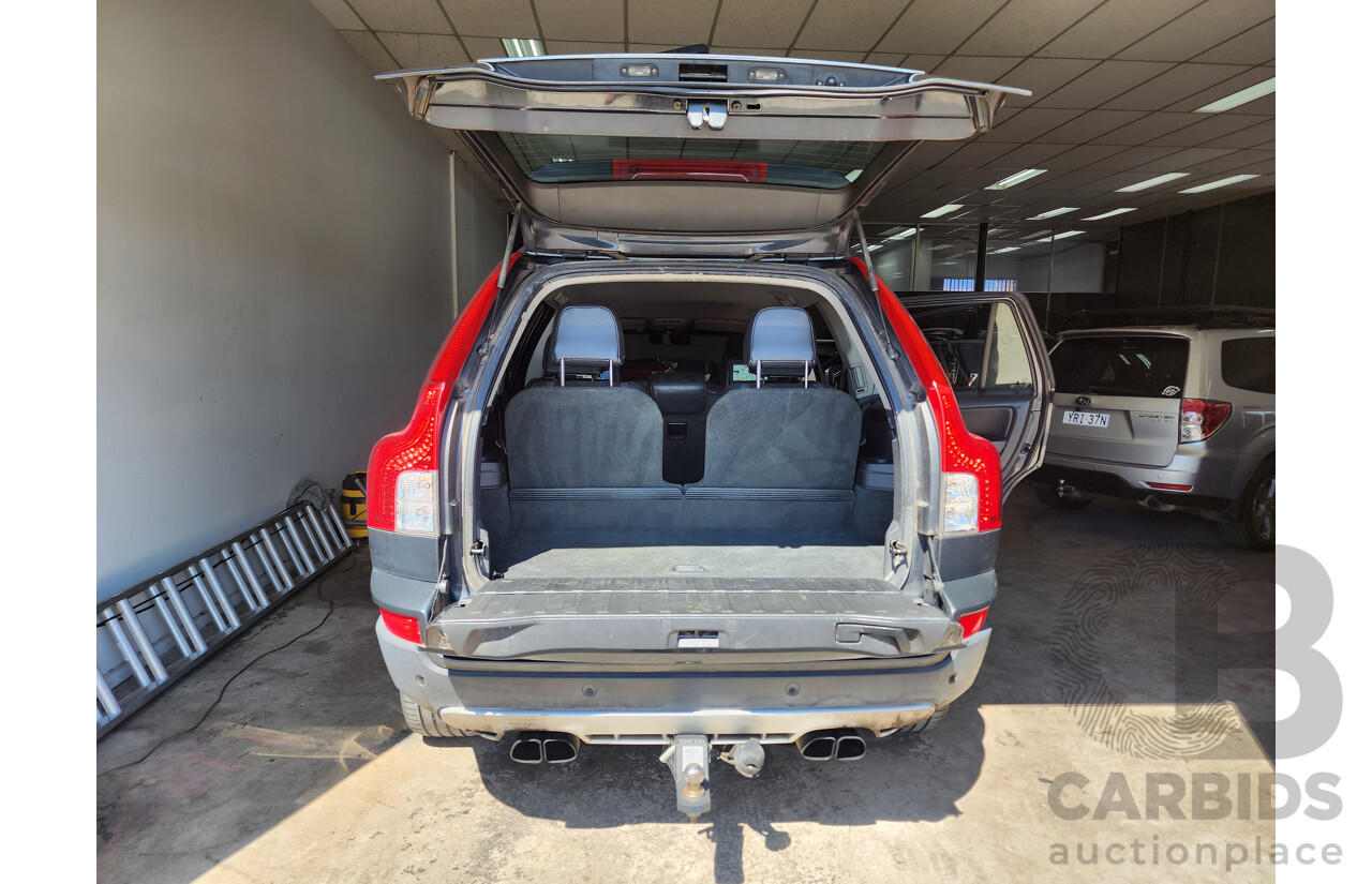 1/2012 Volvo Xc90 D5 R-Design MY12 4d Wagon Grey 2.4L