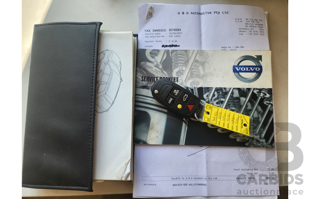 1/2012 Volvo Xc90 D5 R-Design MY12 4d Wagon Grey 2.4L