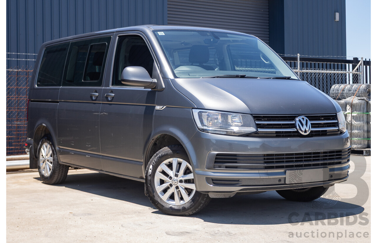 1/2016 Volkswagen Multivan Comfortline TDI340 T6 MY16 4D Wagon Idium Grey Metallic Turbo Diesel 2.0L - 7 Seater