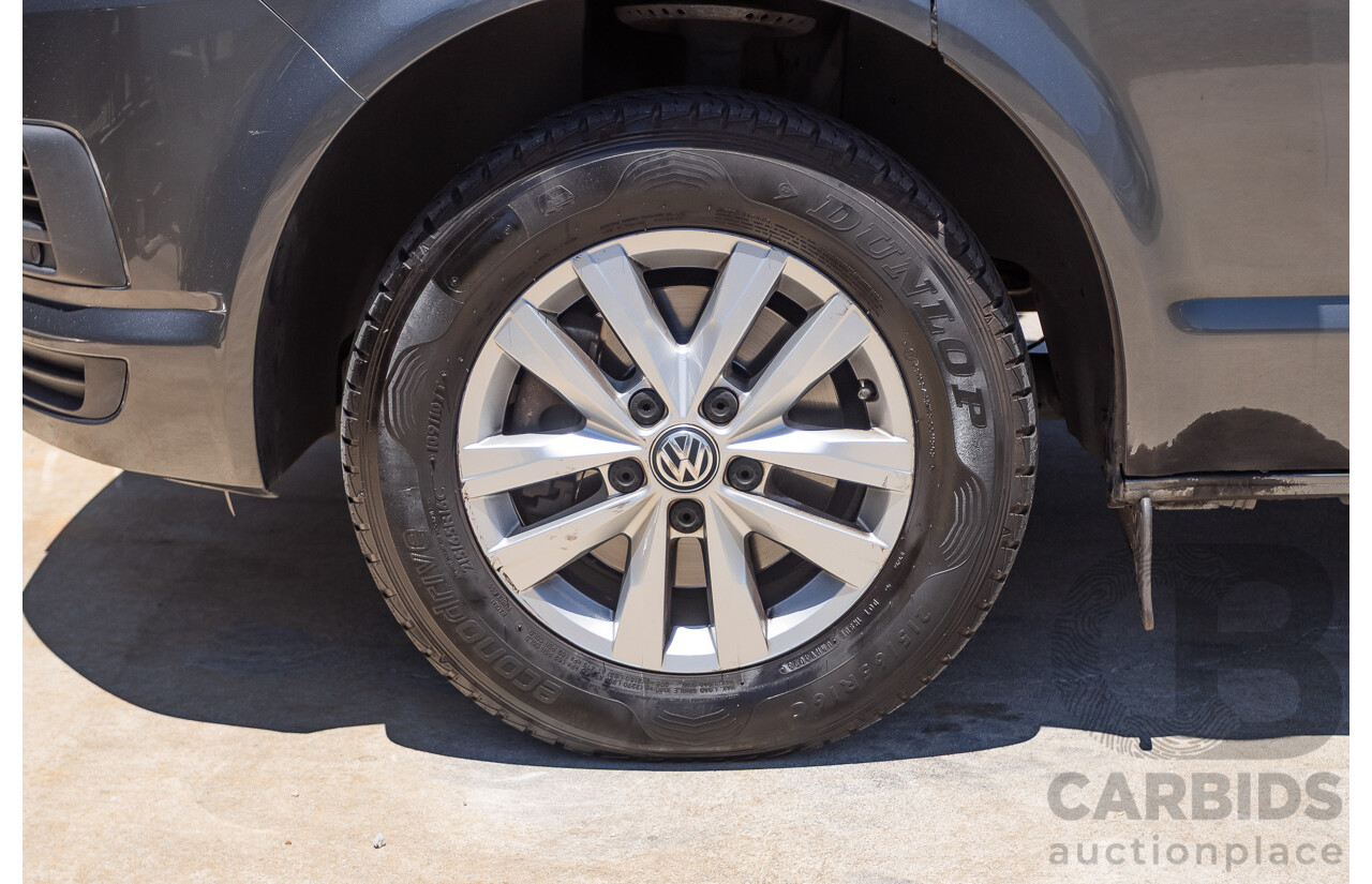 1/2016 Volkswagen Multivan Comfortline TDI340 T6 MY16 4D Wagon Idium Grey Metallic Turbo Diesel 2.0L - 7 Seater