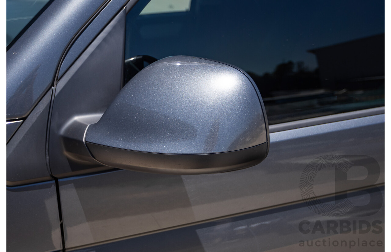 1/2016 Volkswagen Multivan Comfortline TDI340 T6 MY16 4D Wagon Idium Grey Metallic Turbo Diesel 2.0L - 7 Seater