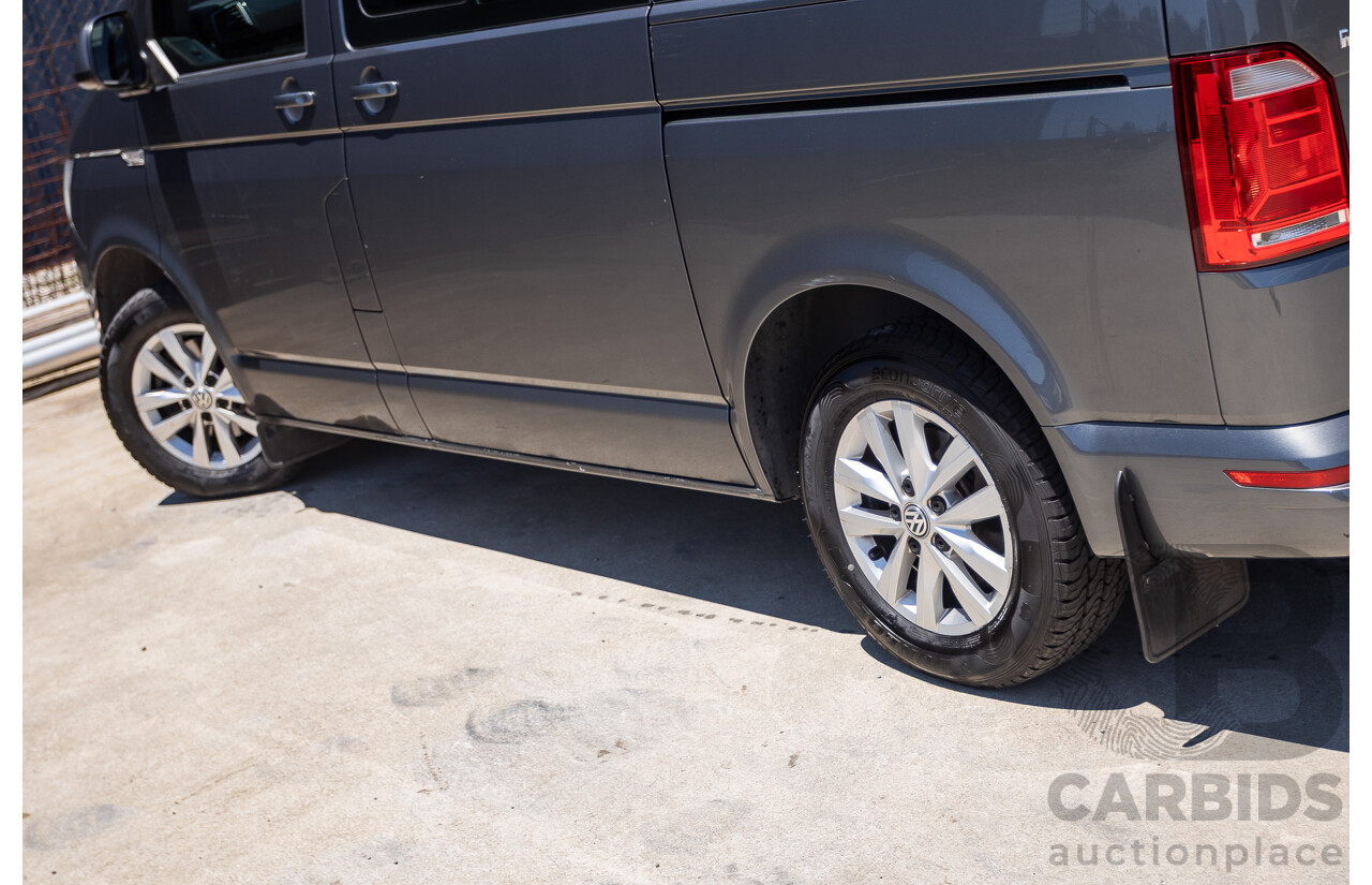 1/2016 Volkswagen Multivan Comfortline TDI340 T6 MY16 4D Wagon Idium Grey Metallic Turbo Diesel 2.0L - 7 Seater