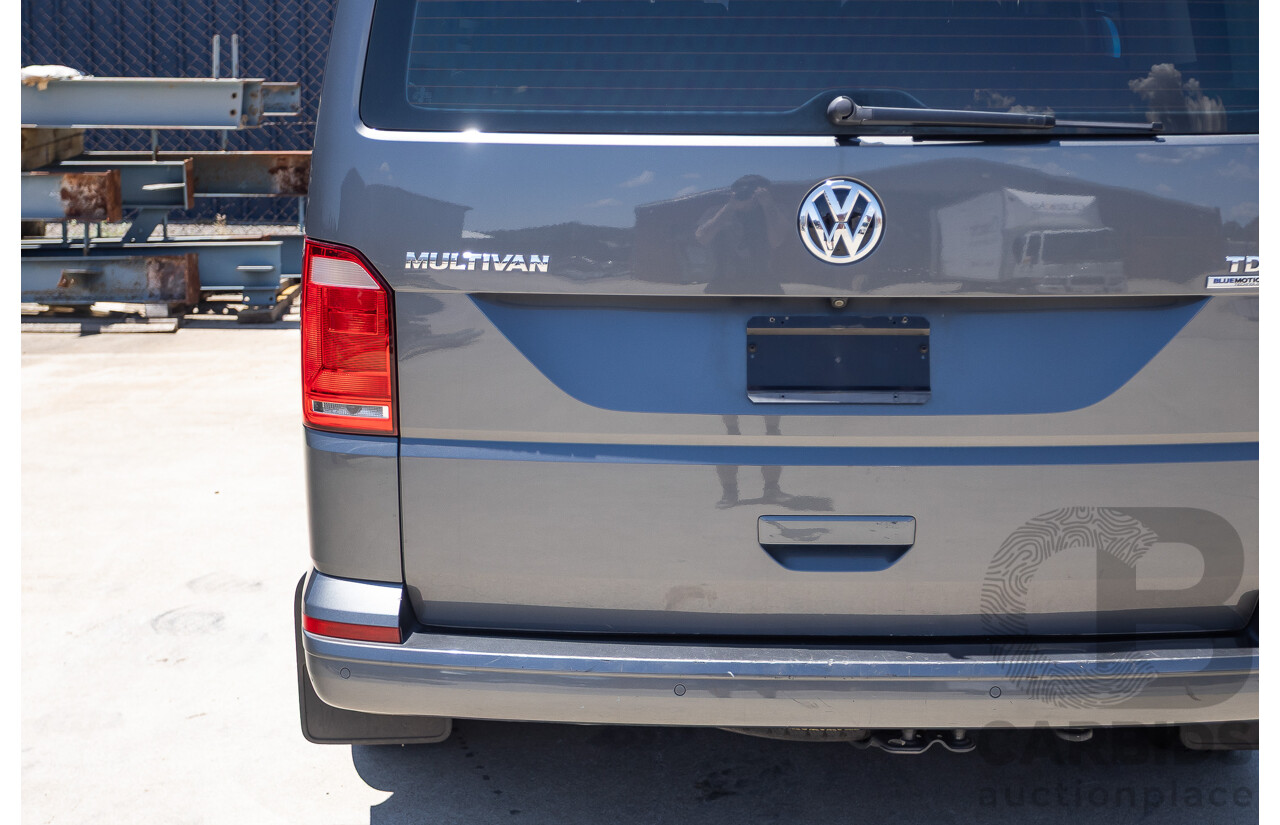 1/2016 Volkswagen Multivan Comfortline TDI340 T6 MY16 4D Wagon Idium Grey Metallic Turbo Diesel 2.0L - 7 Seater