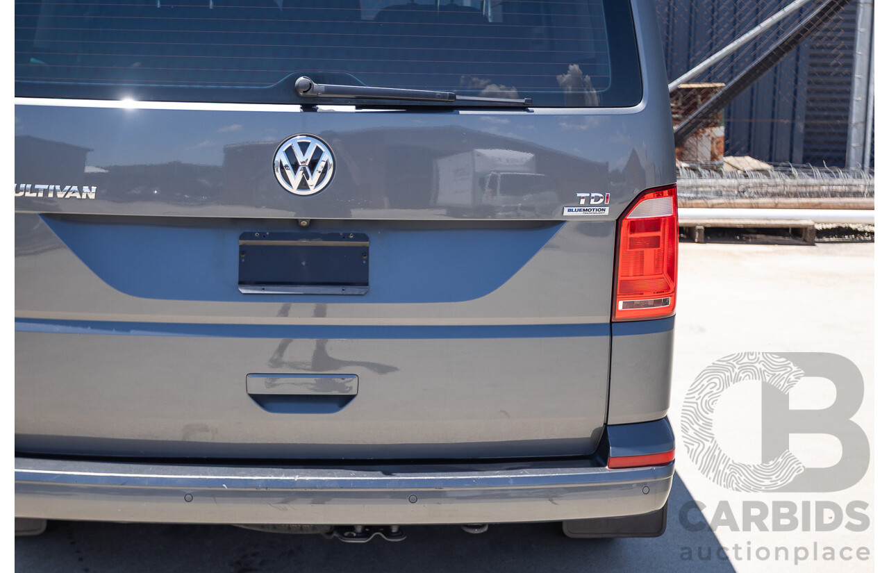 1/2016 Volkswagen Multivan Comfortline TDI340 T6 MY16 4D Wagon Idium Grey Metallic Turbo Diesel 2.0L - 7 Seater