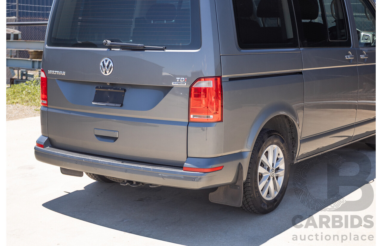 1/2016 Volkswagen Multivan Comfortline TDI340 T6 MY16 4D Wagon Idium Grey Metallic Turbo Diesel 2.0L - 7 Seater
