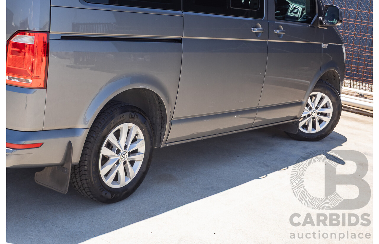 1/2016 Volkswagen Multivan Comfortline TDI340 T6 MY16 4D Wagon Idium Grey Metallic Turbo Diesel 2.0L - 7 Seater