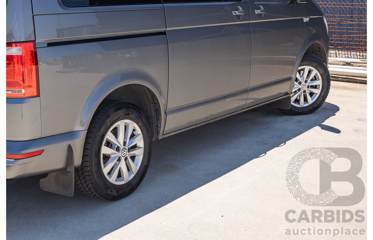 1/2016 Volkswagen Multivan Comfortline TDI340 T6 MY16 4D Wagon Idium Grey Metallic Turbo Diesel 2.0L - 7 Seater