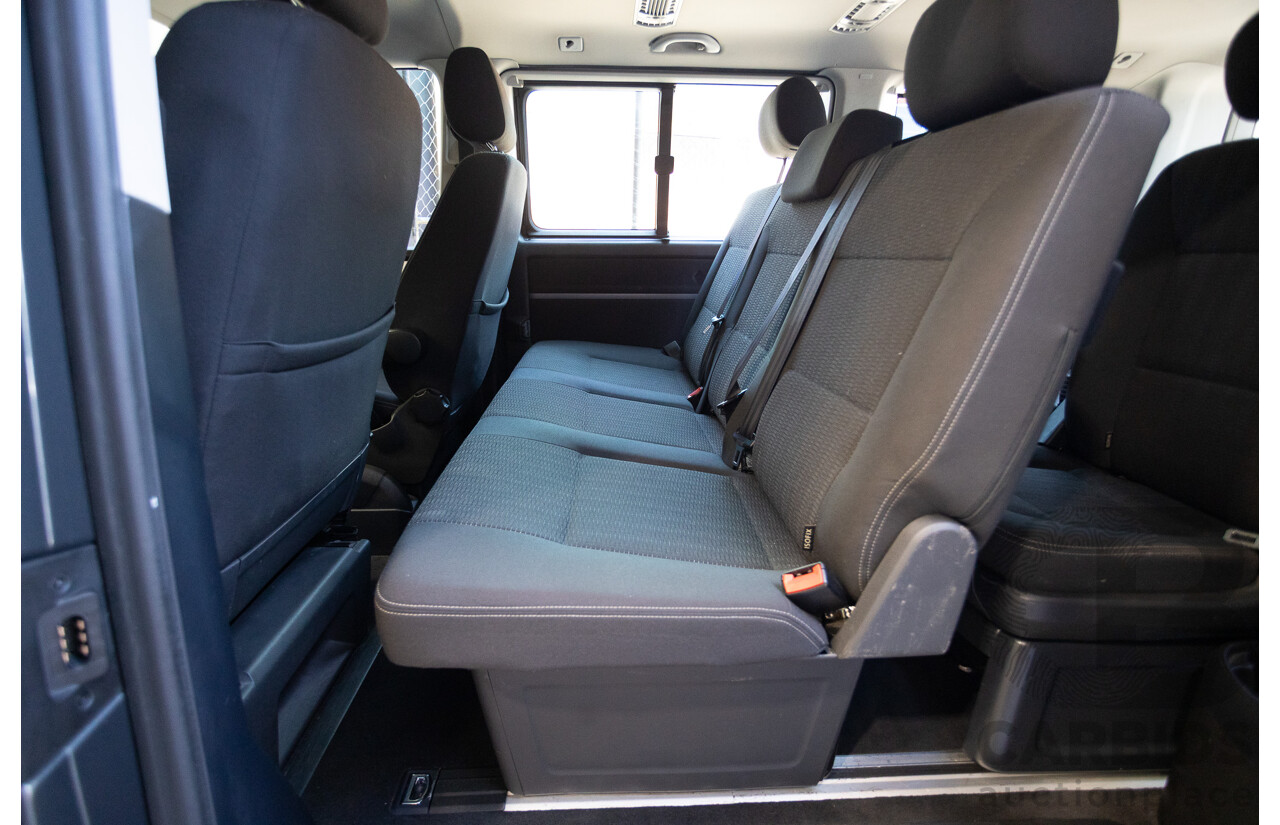 1/2016 Volkswagen Multivan Comfortline TDI340 T6 MY16 4D Wagon Idium Grey Metallic Turbo Diesel 2.0L - 7 Seater