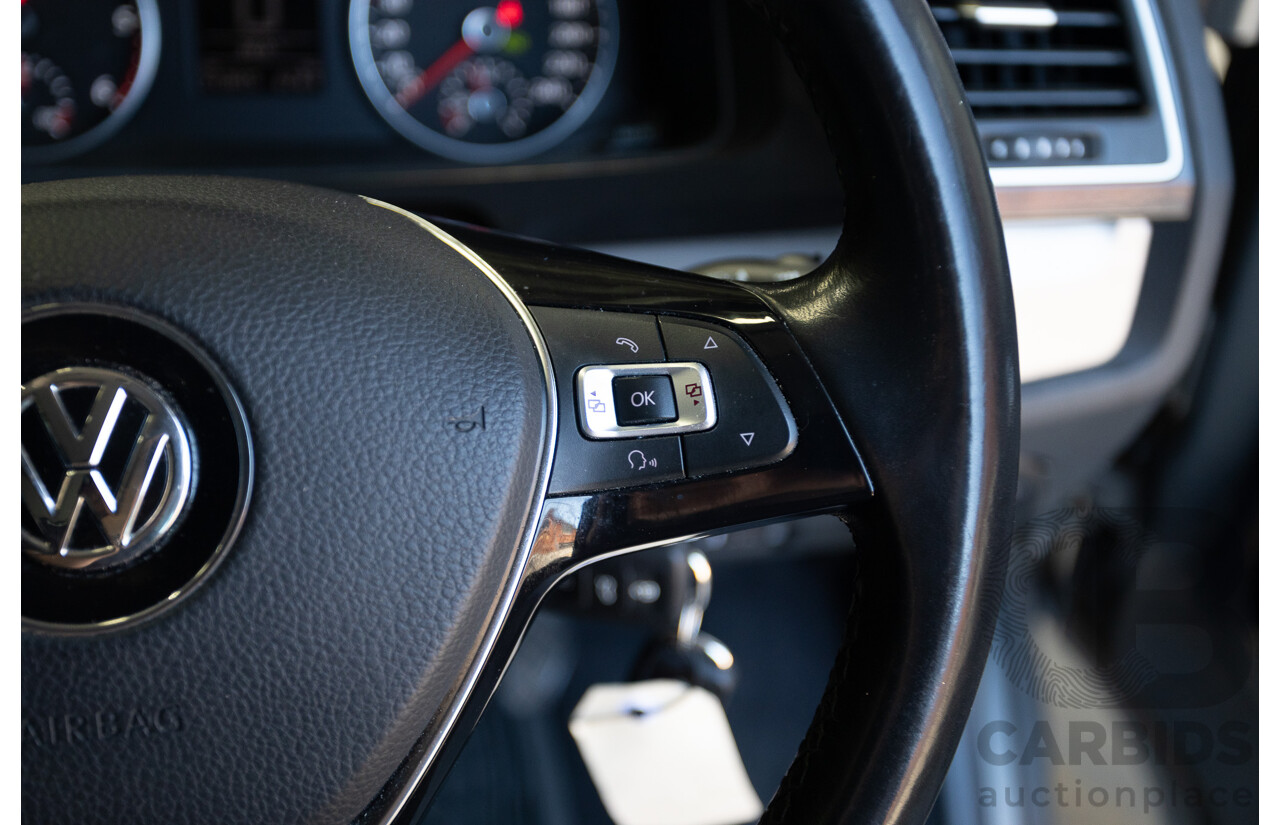 1/2016 Volkswagen Multivan Comfortline TDI340 T6 MY16 4D Wagon Idium Grey Metallic Turbo Diesel 2.0L - 7 Seater