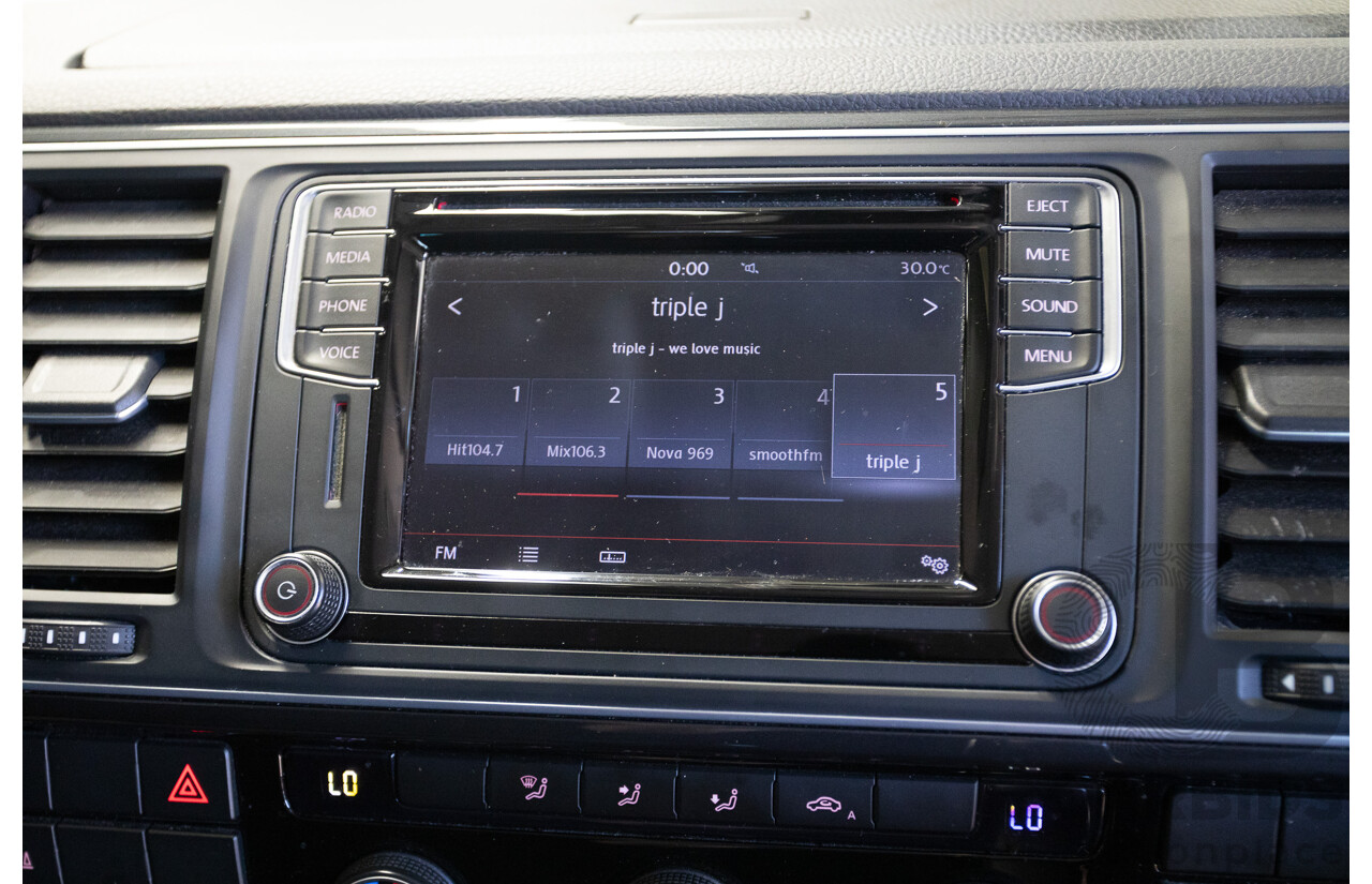 1/2016 Volkswagen Multivan Comfortline TDI340 T6 MY16 4D Wagon Idium Grey Metallic Turbo Diesel 2.0L - 7 Seater