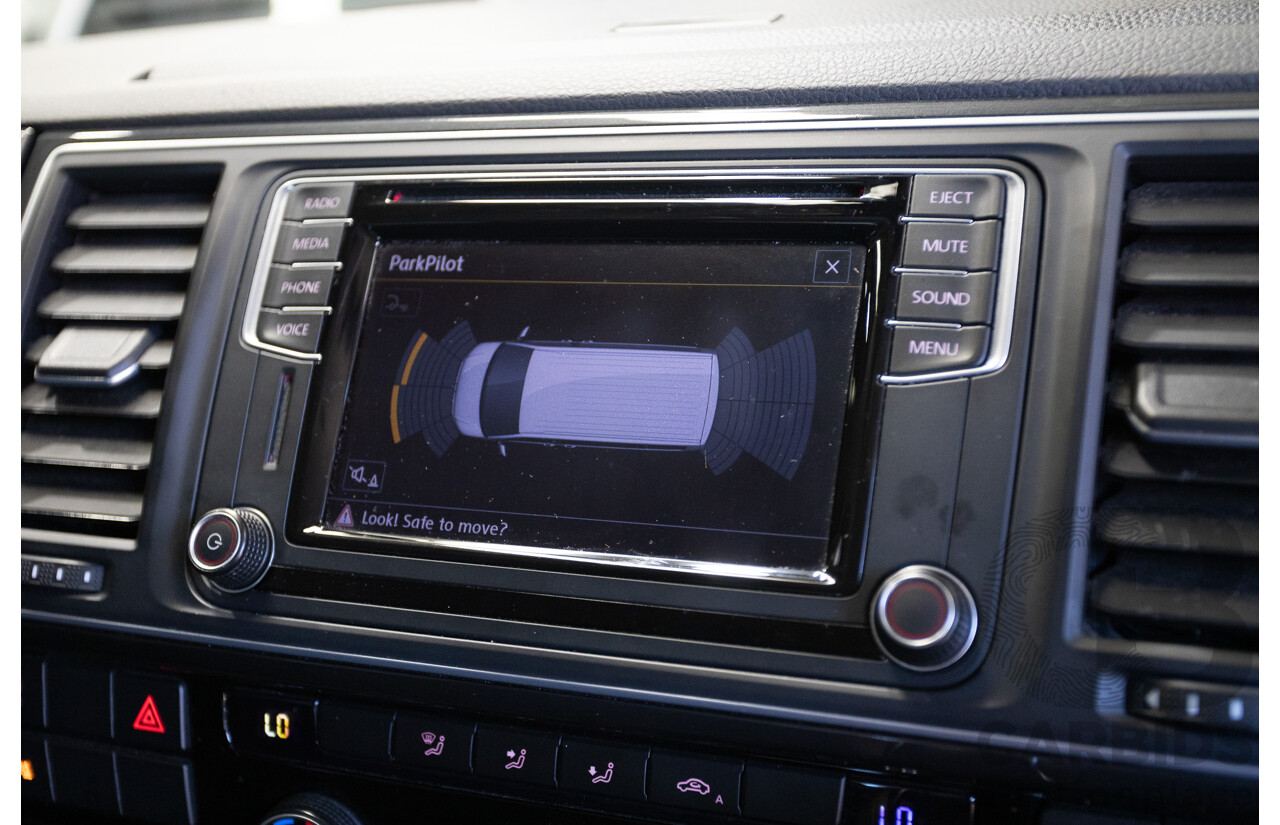 1/2016 Volkswagen Multivan Comfortline TDI340 T6 MY16 4D Wagon Idium Grey Metallic Turbo Diesel 2.0L - 7 Seater